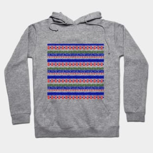 Bolesławiec pottery seamless pattern Hoodie